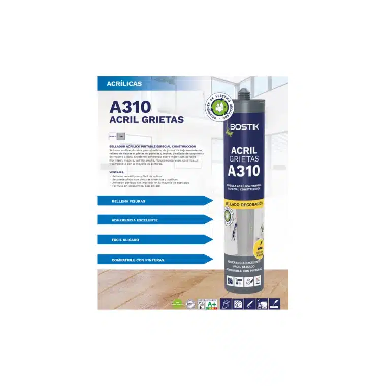 ACRIL Grietas A310 310 ml Blanco