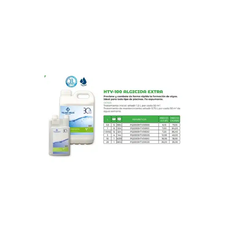 ALGICIDA EXTRA HTV100 5 L