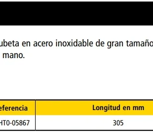 CUBETA STANLEY INOXIDABLE 305mm