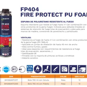 ESPUMA FP404 FIRE PROTECT PU FOAM
