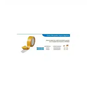 CINTA ALGODON MOQUETA 10m x 50mm