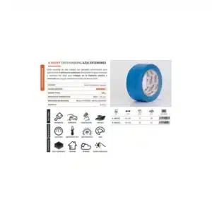 CINTA AZUL EXTERIORES A-080/EX 24X45