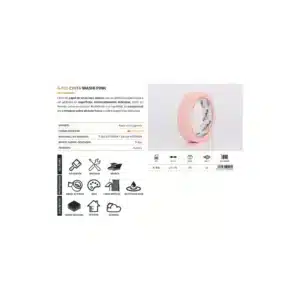 CINTA WASHI PINK A-815 24X45
