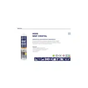 H505 CRYSTAL Cartucho 290ml Transparente