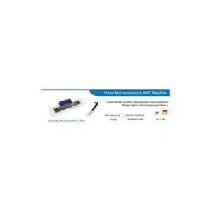 LLANA MICROCEMENTO PVC FLEX TRANSPARENTE 360x110x1mm