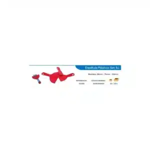 ESPATULA PLASTICO SET 3 unidades