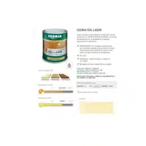 SOL LASUR BRILLANTE 0.75L