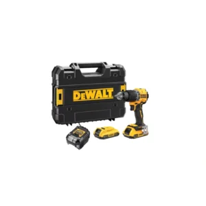 Taladro Percutor sin escobillas XR 18V con 2 baterías DEWALT