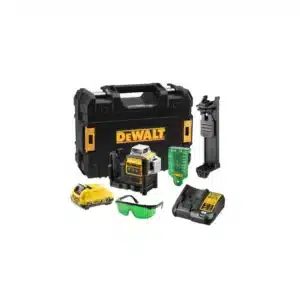Nivel Láser autonivelante VERDE de 3 líneas 360° XR 12V DEWALT