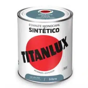 ESMALTE SINTETICO BRILLO GRIS AZULADO