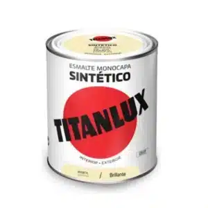 ESMALTE SINTETICO BRILLO MARFIL 528 750ML TITANLUX