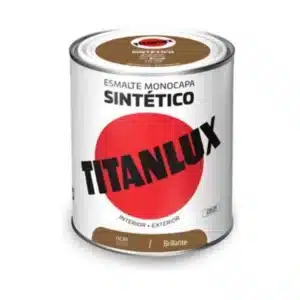 ESMALTE SINTETICO BRILLO OCRE 587 750ML TITANLUX
