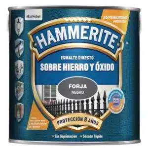 ESMALTE SINTETICO FORJA NEGRO 750ML HAMMERITE