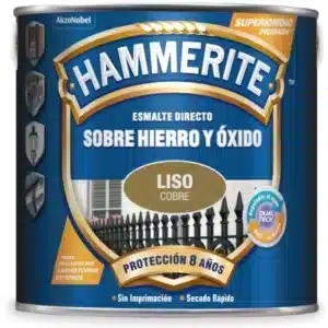 ESMALTE SINTETICO LISO BRILLO COBRE 750ML HAMMERITE