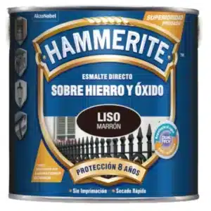 ESMALTE SINTETICO LISO BRILLO MARRON 750ML HAMMERITE