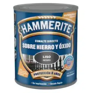 ESMALTE SINTETICO LISO BRILLO NEGRO 750ML HAMMERITE