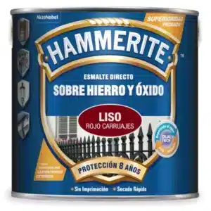 ESMALTE SINTETICO LISO BRILLO ROJO CARRUAJE 750ML HAMMERITE
