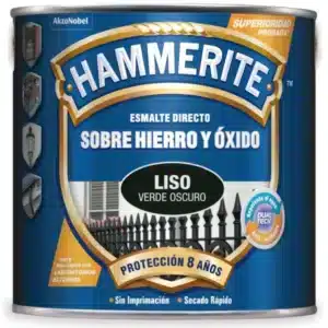 ESMALTE SINTETICO LISO BRILLO VERDE OSCURO 750ML HAMMERITE