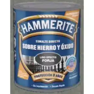 ESMALTE SINTETICO FORJA LISO GRIS 750ML HAMMERITE