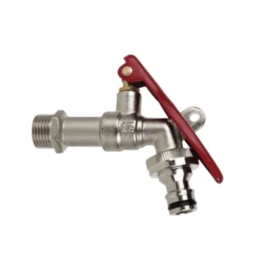 GRIFO CON MANETA PARA MANGUERA Y TOMA PARA CANDADO 12 X 34 X 34 COFAN