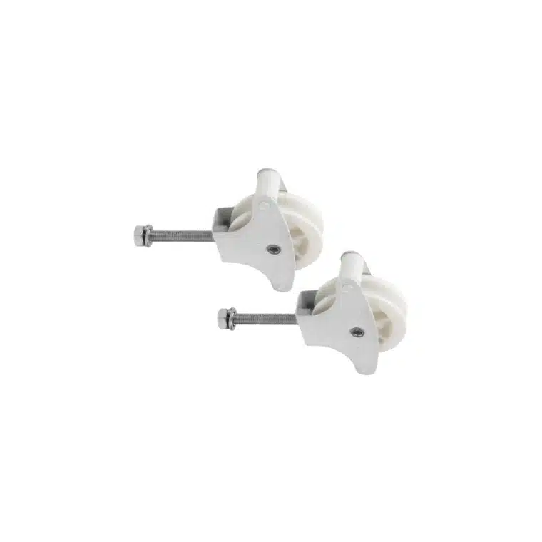 PACK 2 POLEAS TENDEDERO COLOR BLANCO COFAN
