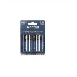 BLISTER 2 PILAS ALCALINA LR20 D/1,5V COFAN