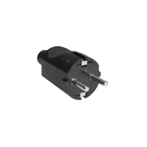 CLAVIJA BIPOLAR NEGRA GOMA (16A-250V) COFAN