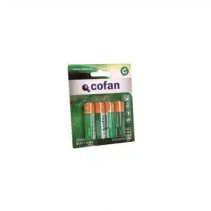 BLISTER 4 PILAS RECARGABLES AA 1,2V COFAN