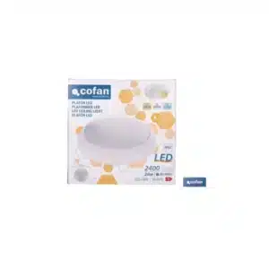 PLAFON LED 20W 2400LM 4000K 325MM COFAN