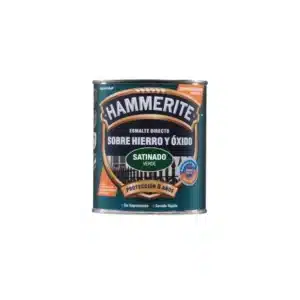 ESMALTE SINTETICO SATINADO VERDE 750ML HAMMERITE