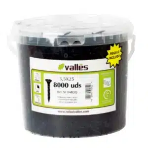 BOTE TORNILLO PM 3.5X35MM (BOTE 8000 UNIDADES) VALLES