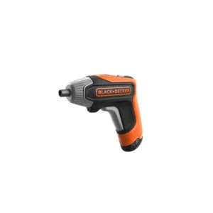 Atornillador de Carga Rápida + 10 accesorios + cargador micro-USB 2Ah + estuche rígido BLACK DECKER