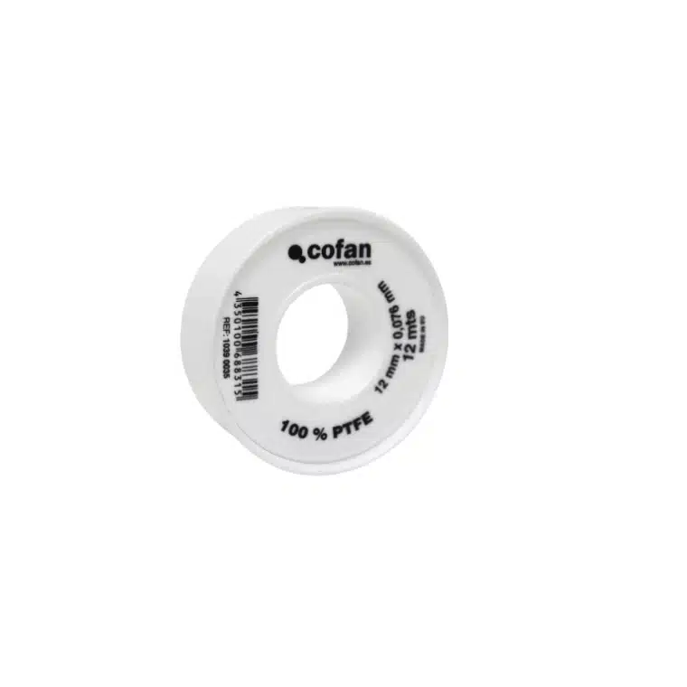Cinta PTFE 12 Metros 12x0.076 mm COFAN