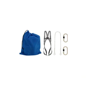 Conjunto Arnés Completo (2 puntos anclaje + Cuerda seguridad + 2 mosquetones) COFAN