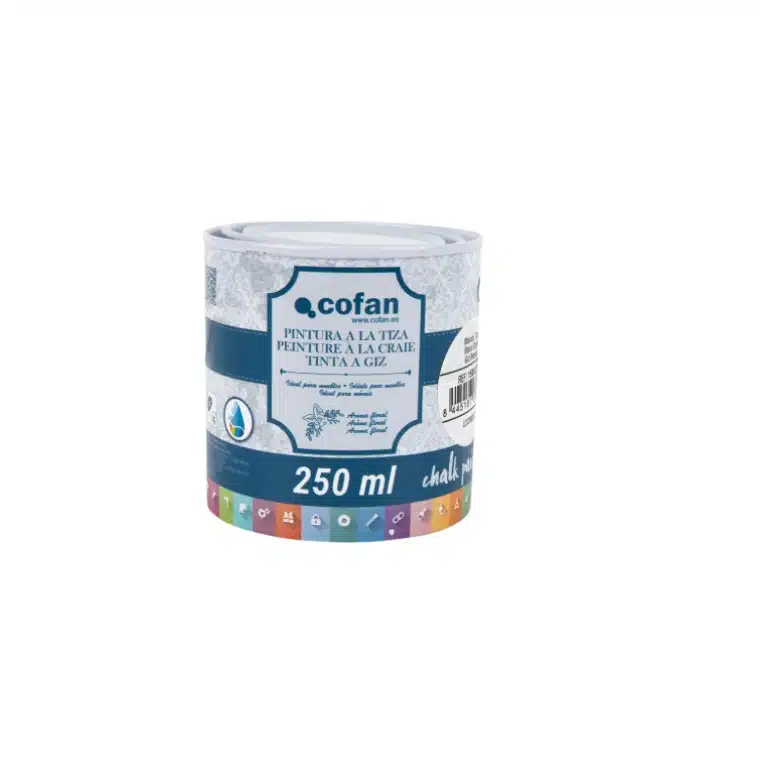 PINTURA A LA TIZA 250 ML BLANCO TIZA COFAN