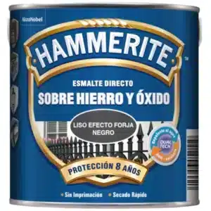 ESMALTE SINTETICO FORJA LISO NEGRO 750ML HAMMERITE